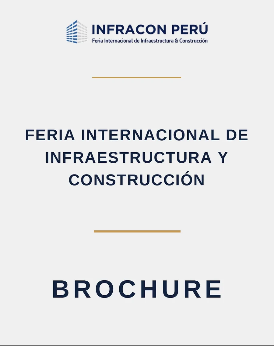Brochure INFRACON Perú 2026