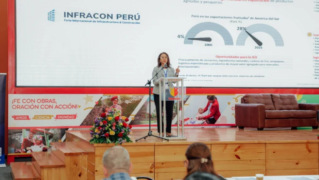 PROMPERÚ busca capital extranjero en INFRACON 2026