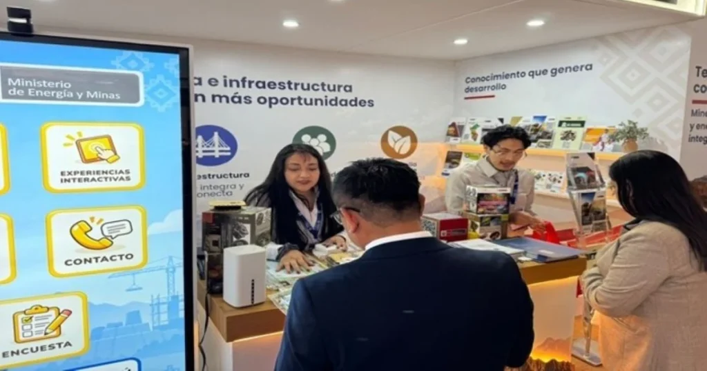 Perú expone su potencial minero en INFRACON 2026